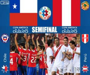Puzzle CHI - PER, Copa America 2015